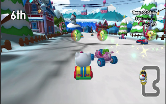 Hello Kitty and Sanrio Friends Racing screenshot