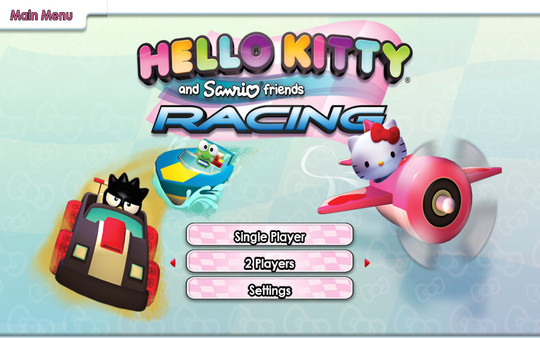 Скриншот из Hello Kitty and Sanrio Friends Racing