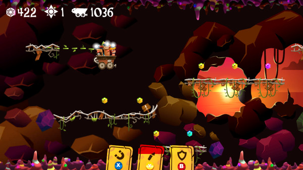Cave Coaster game for Linux 1