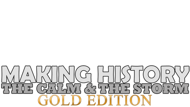 Making History: The Calm and the Storm Gold Edition Logo
