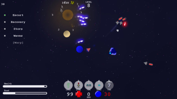 Pixel Space game for Linux 1