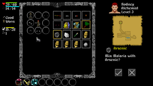 Ananias Roguelike minimum requirements