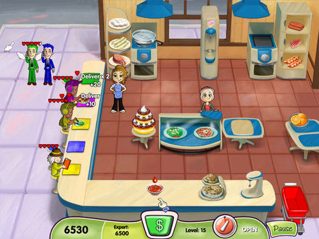 Скриншот из Cooking Dash