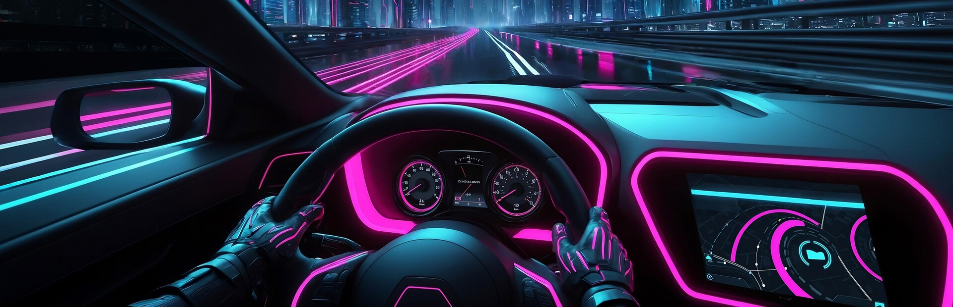 Synthwave Burnout VR