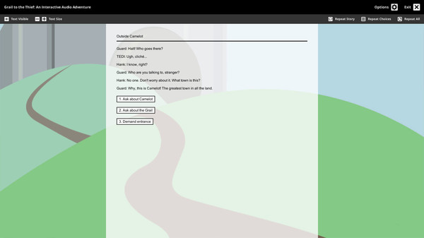 Grail to the Thief game for Linux 1