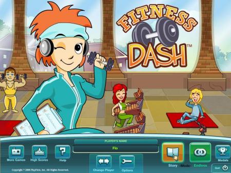 Скриншот из Fitness Dash