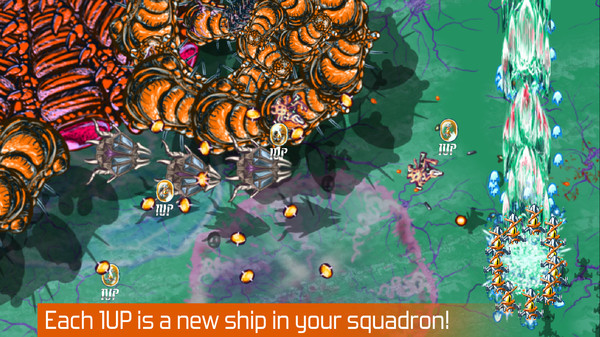 Shoot 1UP game for windows Pc 1