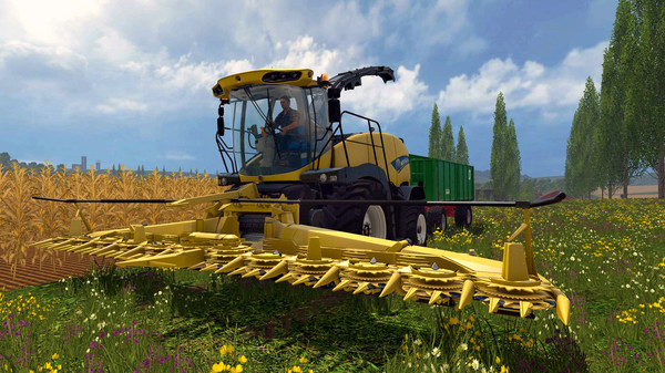 Скриншот из Farming Simulator 15 - New Holland Pack