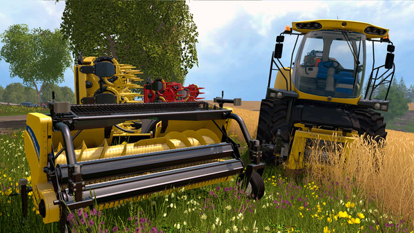 Скриншот из Farming Simulator 15 - New Holland Pack