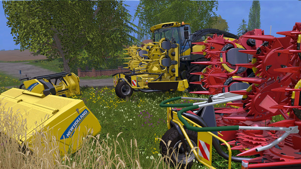 Скриншот из Farming Simulator 15 - New Holland Pack