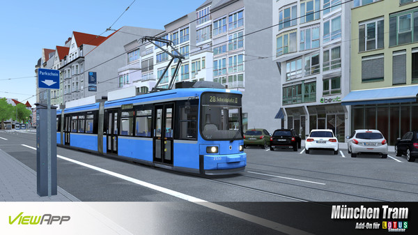 Скриншот из LOTUS-Simulator: München Tram