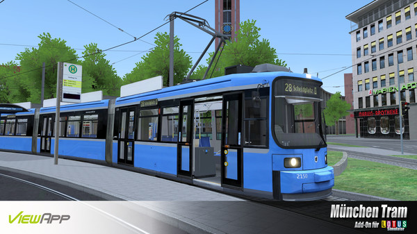 Скриншот из LOTUS-Simulator: München Tram