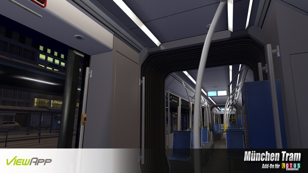 Скриншот из LOTUS-Simulator: München Tram