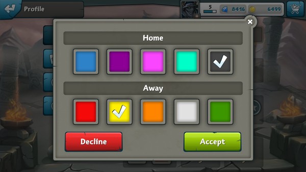 Скриншот из Epic Arena - Uniform Colors Pack