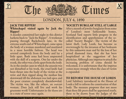 Скриншот из Sherlock Holmes Consulting Detective: The Case of the Mystified Murderess