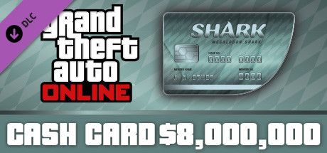 GTA V: Megalodon Shark Cash Card (Placeholder DLC) cover art