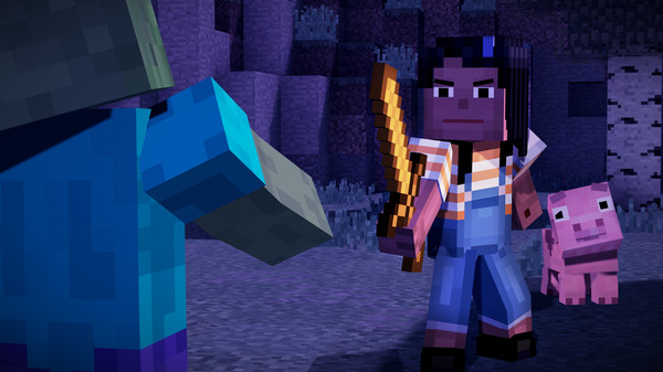Скриншот из Minecraft: Story Mode - A Telltale Games Series