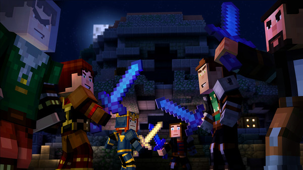 Скриншот из Minecraft: Story Mode - A Telltale Games Series