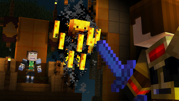 Скриншот из Minecraft: Story Mode - A Telltale Games Series