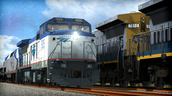 Скриншот из Train Simulator: Amtrak® Dash 8-32BWH Loco Add-On