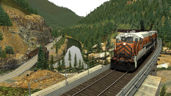 Скриншот из Train Simulator: Feather River Canyon Route Add-On