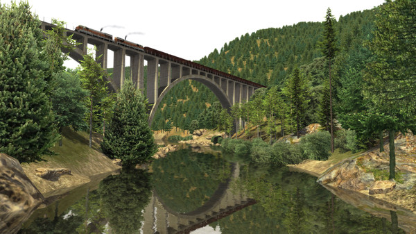 Скриншот из Train Simulator: Feather River Canyon Route Add-On