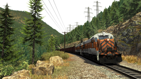 Скриншот из Train Simulator: Feather River Canyon Route Add-On