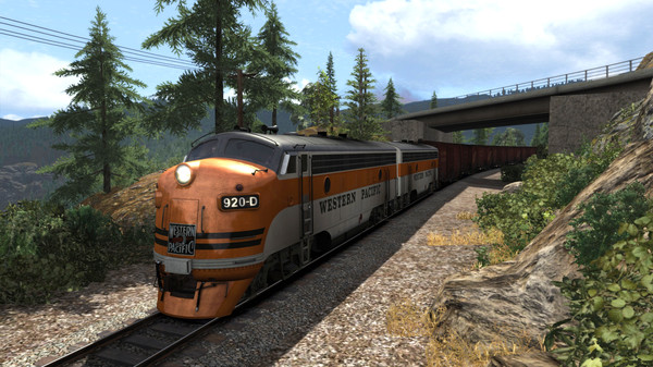 Скриншот из Train Simulator: Feather River Canyon Route Add-On