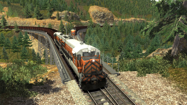 Скриншот из Train Simulator: Feather River Canyon Route Add-On