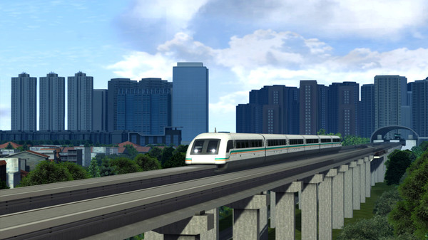 Скриншот из Train Simulator: Shanghai Maglev Route Add-On