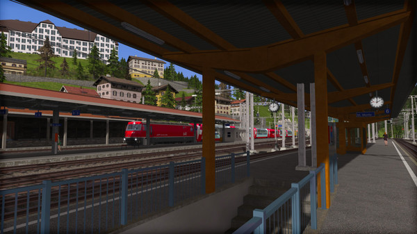 Скриншот из Train Simulator: Albula Line: St Moritz - Thusis  Route Add-On