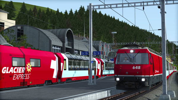 Скриншот из Train Simulator: Albula Line: St Moritz - Thusis  Route Add-On