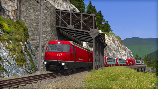 Скриншот из Train Simulator: Albula Line: St Moritz - Thusis  Route Add-On