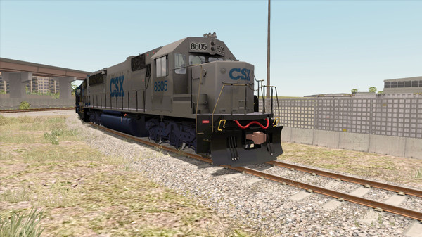 Скриншот из TS Marketplace: CSX SD50 Livery Add-On