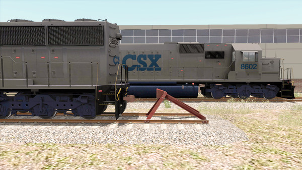 Скриншот из TS Marketplace: CSX SD50 Livery Add-On