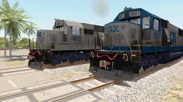 Скриншот из TS Marketplace: CSX SD50 Livery Add-On