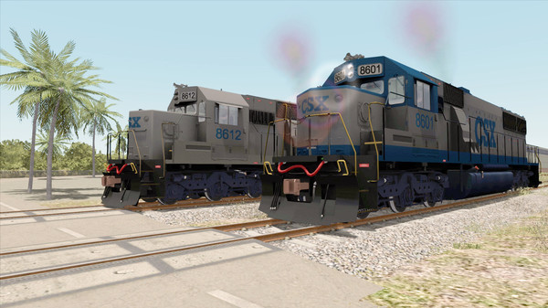 Скриншот из TS Marketplace: CSX SD50 Livery Add-On