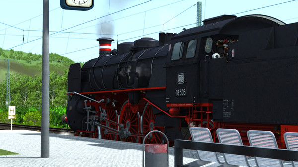 Скриншот из Train Simulator: DB BR 18 Steam Loco Add-On