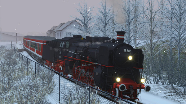 Скриншот из Train Simulator: DB BR 18 Steam Loco Add-On