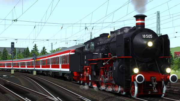 Скриншот из Train Simulator: DB BR 18 Steam Loco Add-On