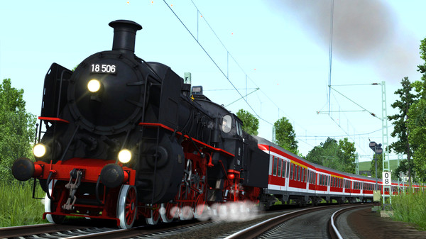 Скриншот из Train Simulator: DB BR 18 Steam Loco Add-On