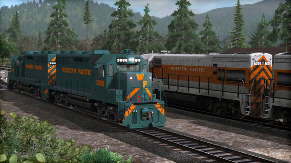 Скриншот из Train Simulator: Western Pacific GP35 Add-On