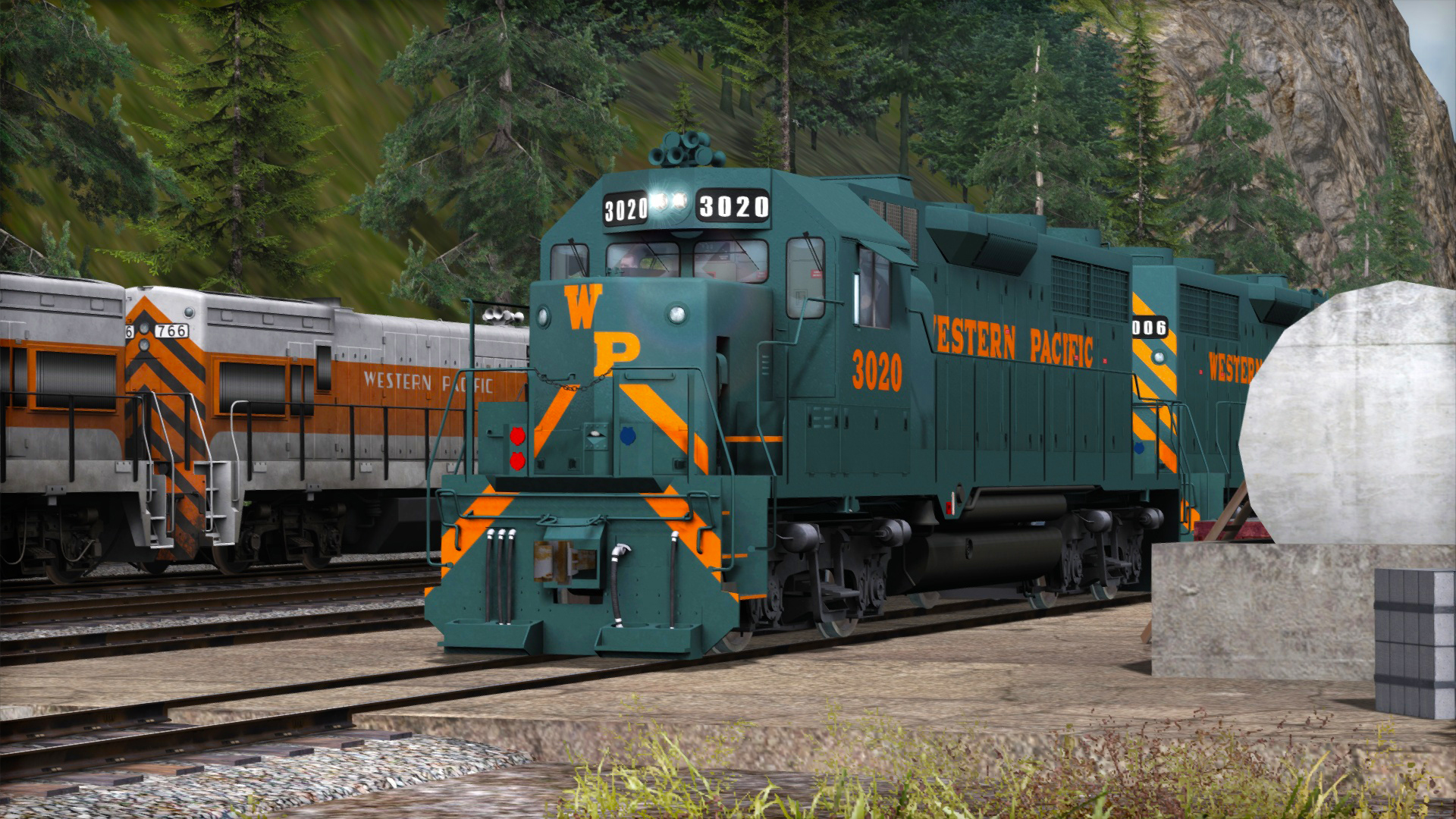 Train Simulator: Western Pacific GP35 Add-On · 스팀