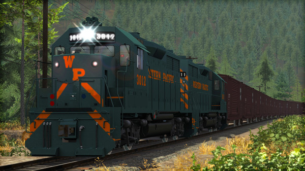 Скриншот из Train Simulator: Western Pacific GP35 Add-On