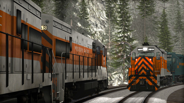 Скриншот из Train Simulator: Western Pacific GP35 Add-On