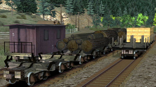 Скриншот из Train Simulator: Clear Creek Log & Lumber Expansion Pack Add-On