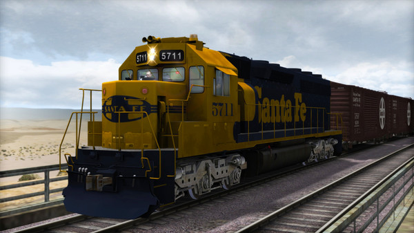 Скриншот из Train Simulator: AT&SF SD45-2 Loco Add-On