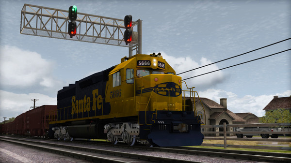 Скриншот из Train Simulator: AT&SF SD45-2 Loco Add-On