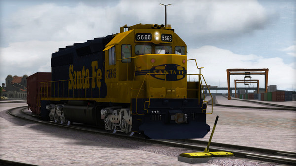 Скриншот из Train Simulator: AT&SF SD45-2 Loco Add-On