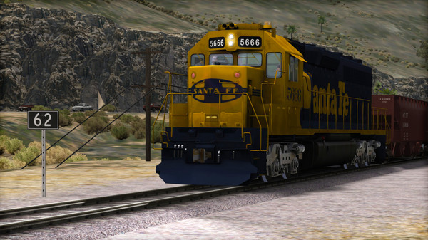 Скриншот из Train Simulator: AT&SF SD45-2 Loco Add-On